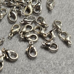 Elegant Silver Lobster Claw Clasps